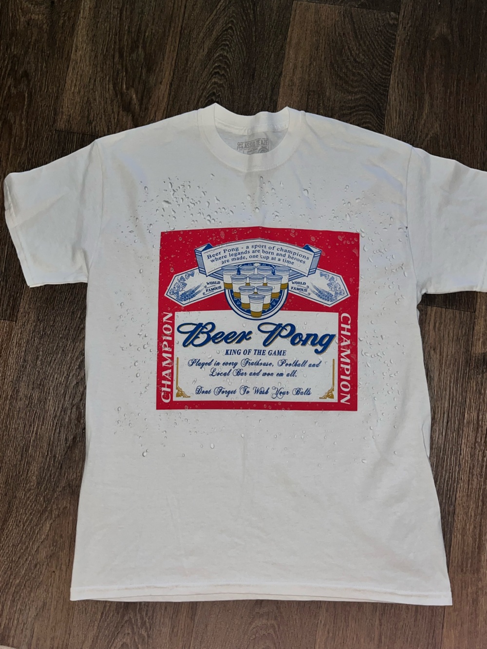 NWOT Classic Teaze Beer Pong Tshirt 🍻🍻